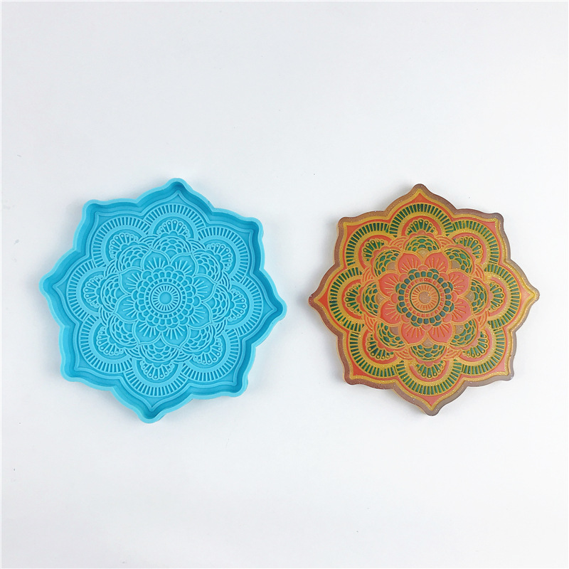 Mandala Coaster Silicone Mold  – Serving Tray Mold recenzja i cena